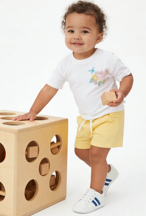 Girls Peppa Pig Shorts Set