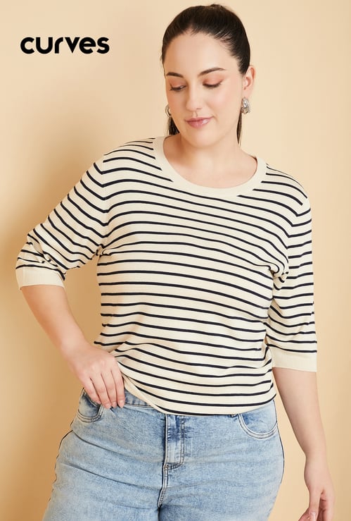 Women Striped T-shirt