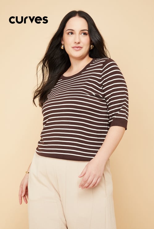 Women Striped T-shirt