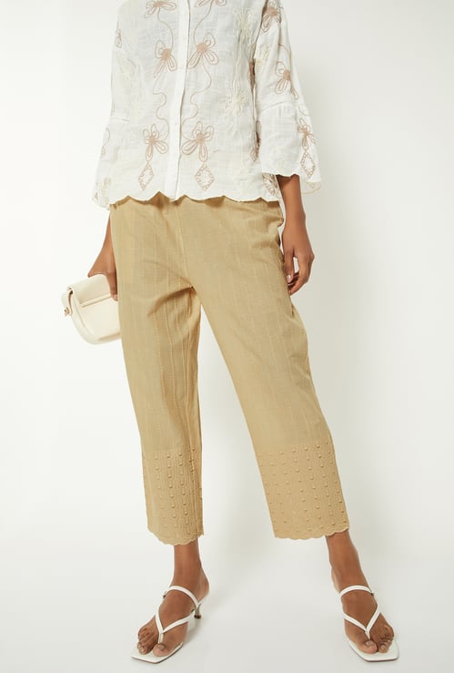 Women Embroidered Palazzos