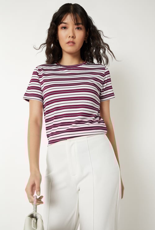 Women Striped T-shirt