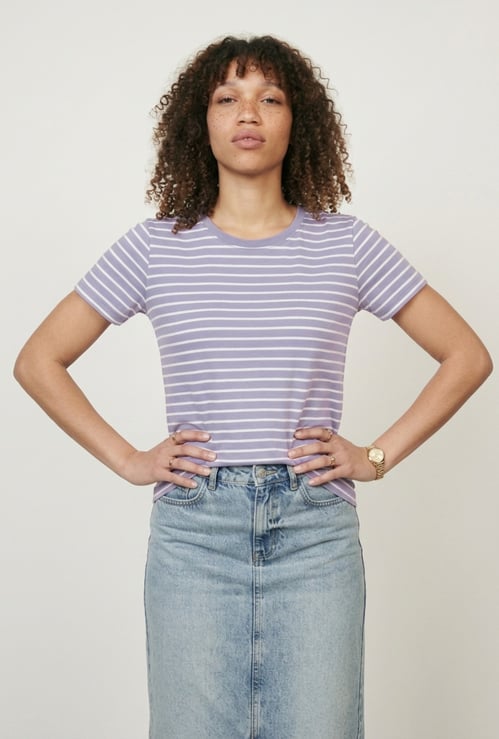 Women Striped T-shirt
