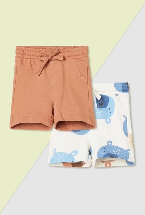 Boys Assorted Shorts - Pack of 2