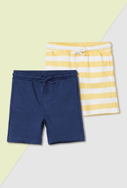Boys Assorted Shorts - Pack of 2