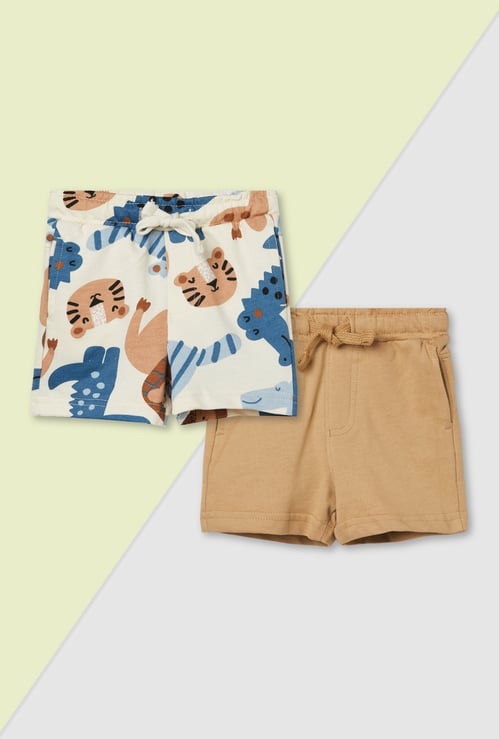 Boys Assorted Shorts - Pack of 2