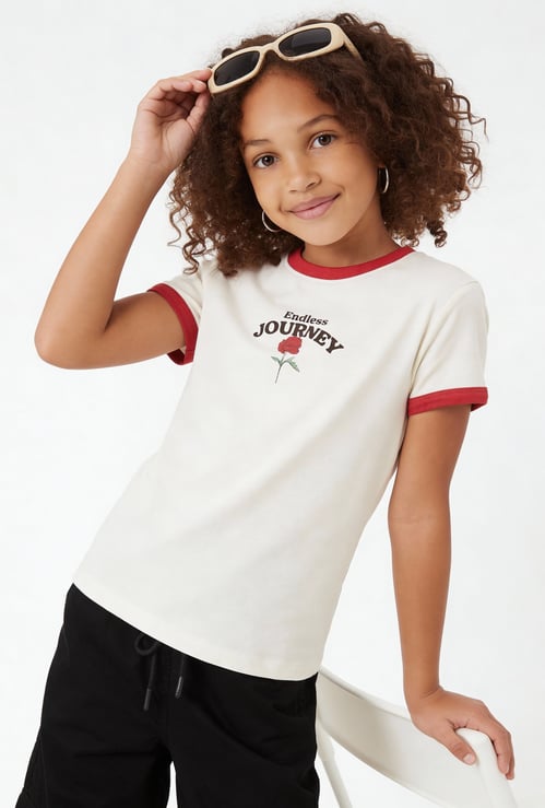 Girls Printed T-shirt