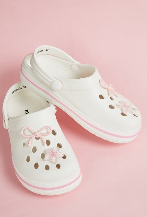 Girls Clogs with Charms