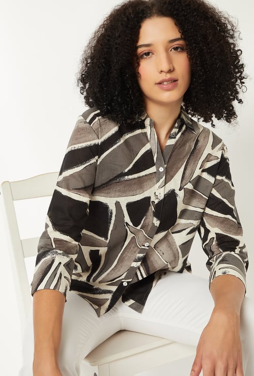 Women Printed Regular Fit Shirt