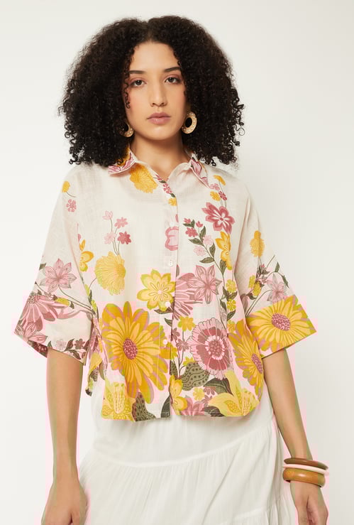 Women Floral Print Shirt