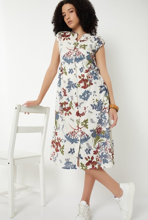 Kalki x Max Women Printed Midi Dress