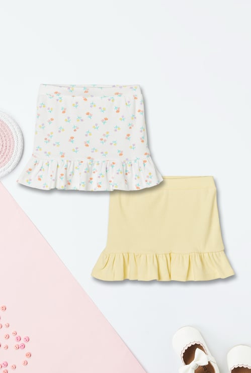 Girls Assorted Skirt - Pack of 2