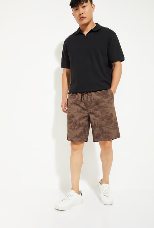 URB_N Men Printed Shorts