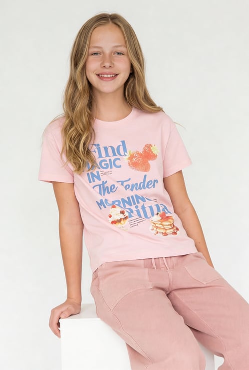 Girls Printed T-shirt