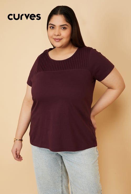 Women Pintuck T-shirt