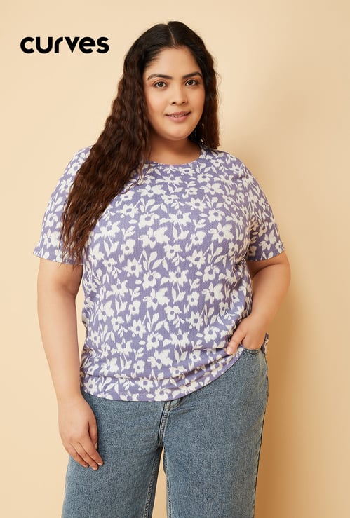 Women Floral Print T-shirt