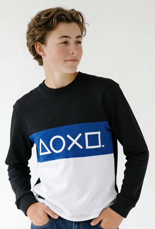 Boys Colourblock T-shirt