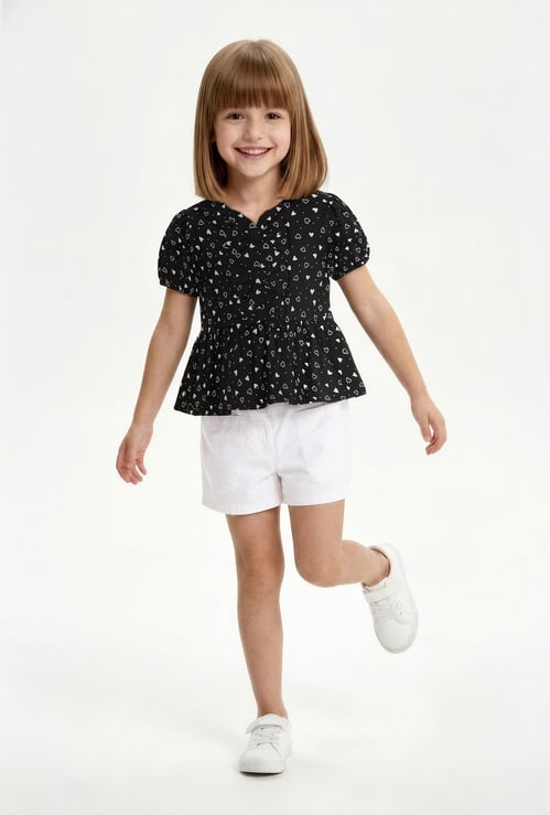 Girls Printed Top