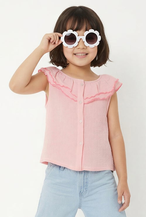 Girls Ruffles Top