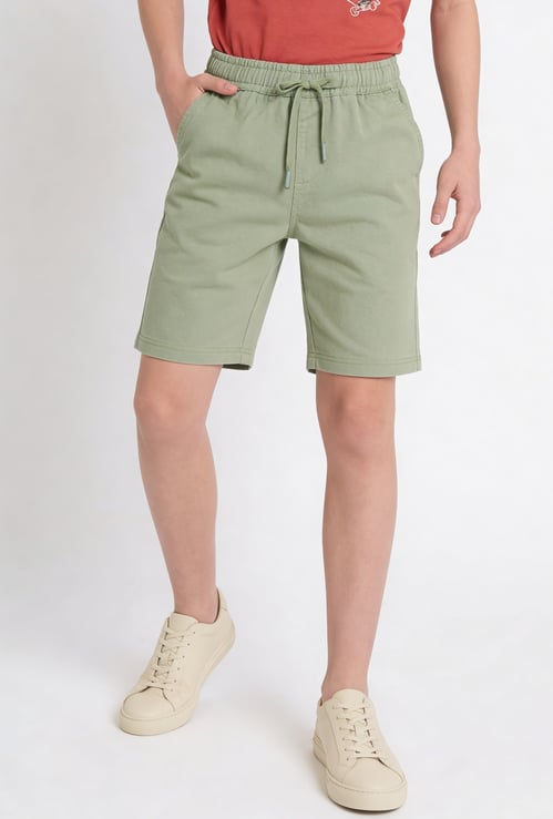 Boys Solid Shorts