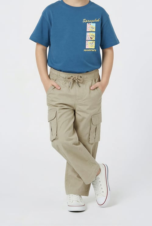 Boys Solid Cargos