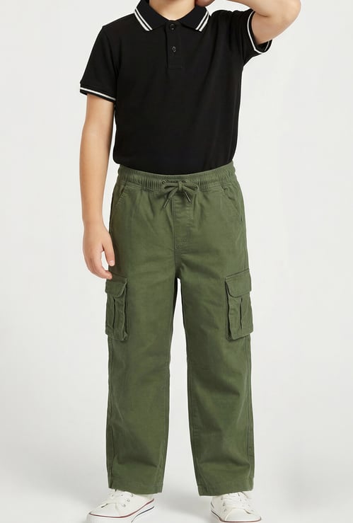 Boys Solid Cargos