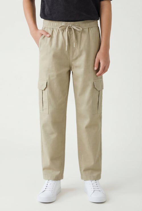 Boys Solid Cargos
