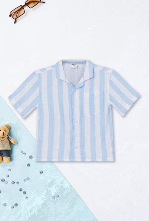 Boys Striped Resort Shirt