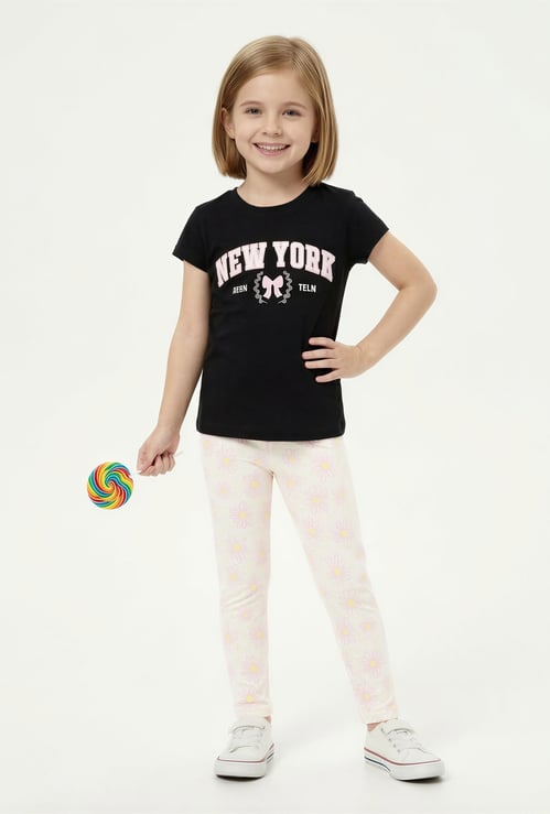 Girls Printed T-shirt