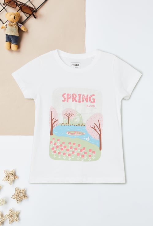 Girls Printed T-shirt