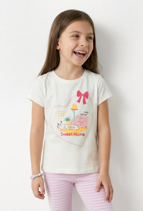 Girls Printed T-shirt