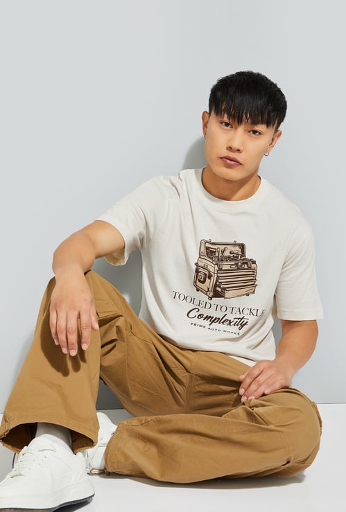 URB_N Men Graphic Printed T-shirt