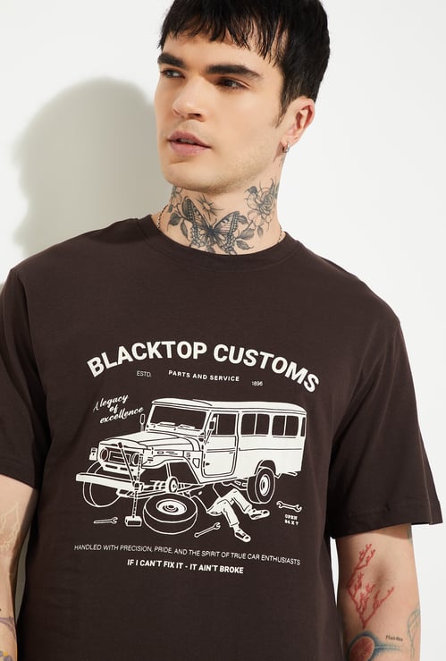 URB_N Men Printed T-shirt