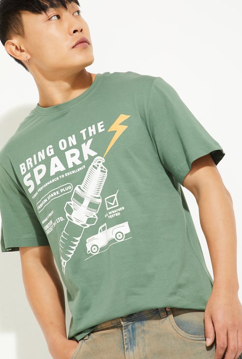 URB_N Men Graphic Printed T-shirt