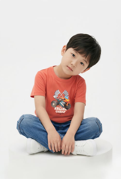 Boys Graphic Print T-shirt