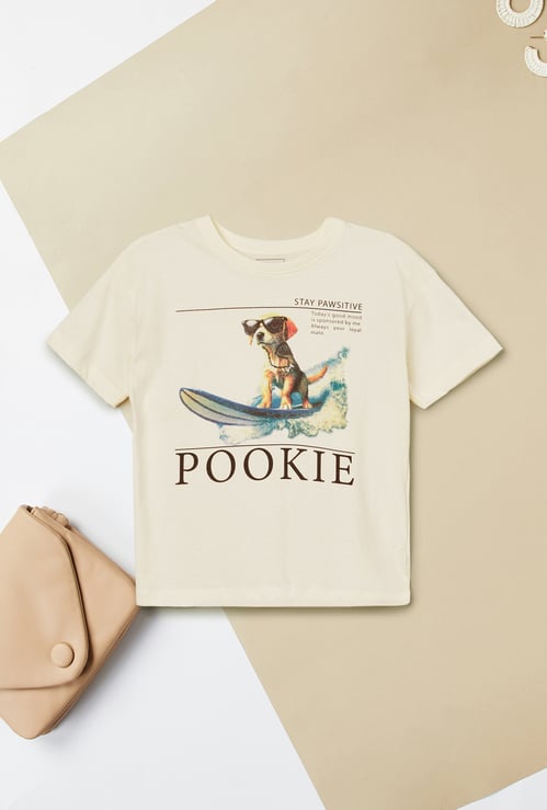 Girls Printed T-shirt