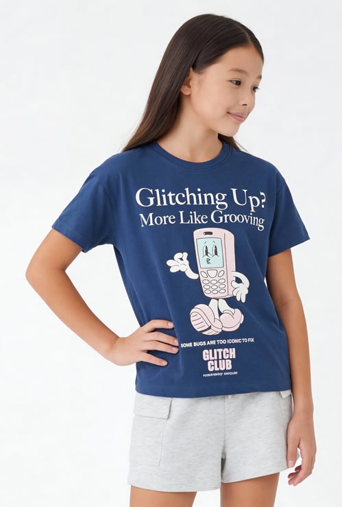 Girls Printed T-shirt