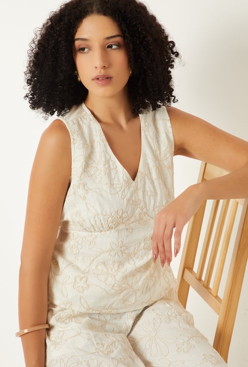 Women Embroidered Top