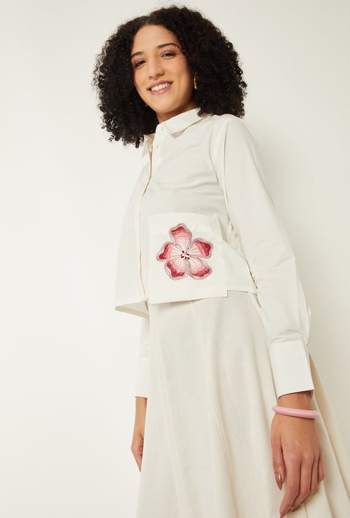 Women Embroidered Shirt