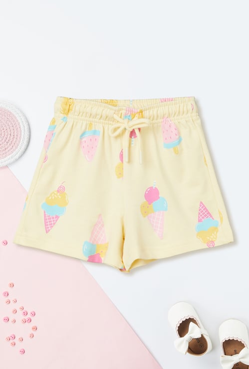 Girls Printed Shorts