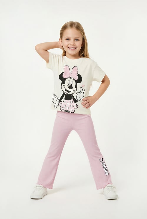Girls Minnie Leggings Set