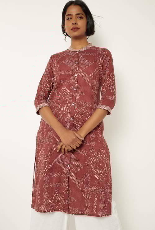 Women Printed Straight Kurta
