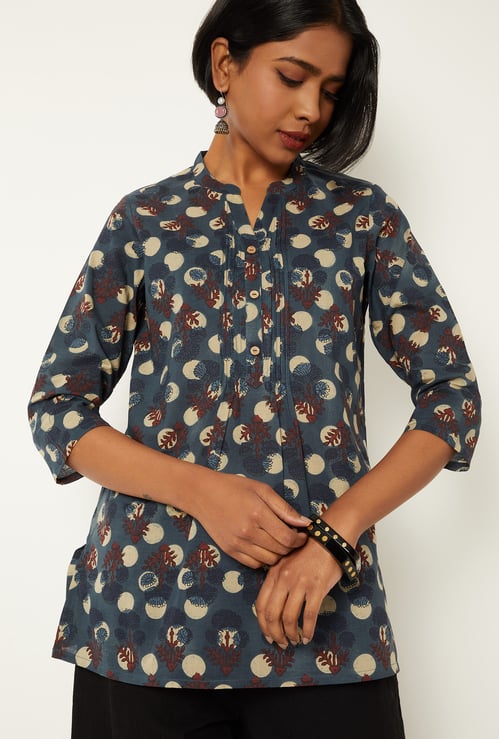 Women Printed Straight Kurti