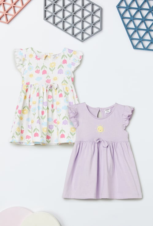 Girls Assorted Dress - Pack of 2