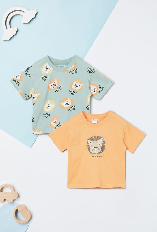 Boys Printed T-shirt - Pack of 2