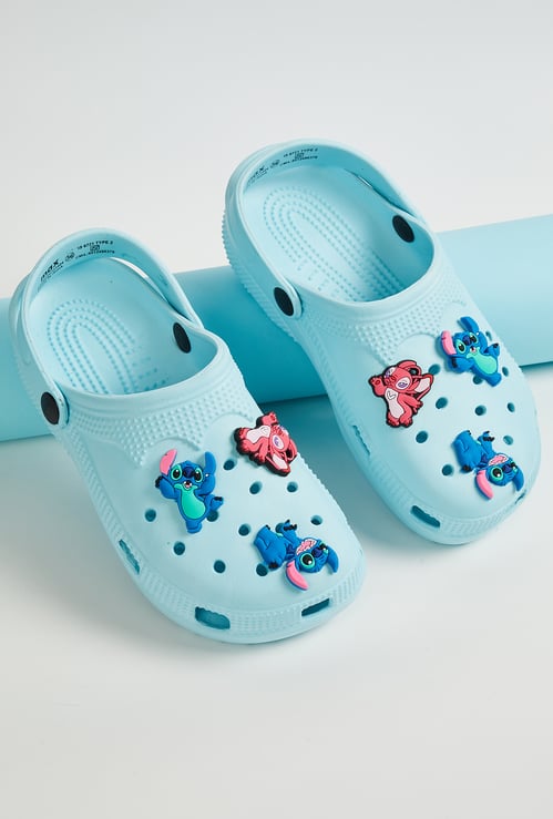 Girls Lilo & Stitch Clogs with Charms