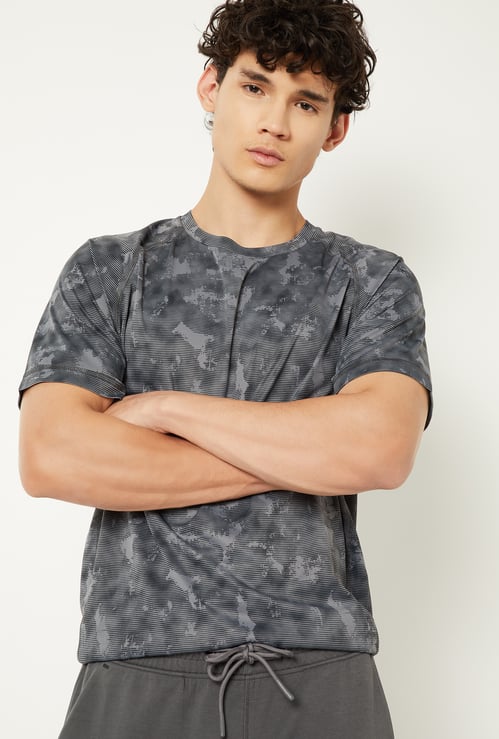 Men Printed Athleisure T-shirt
