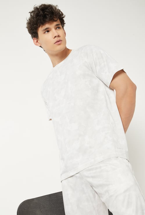 Men Printed Athleisure T-shirt