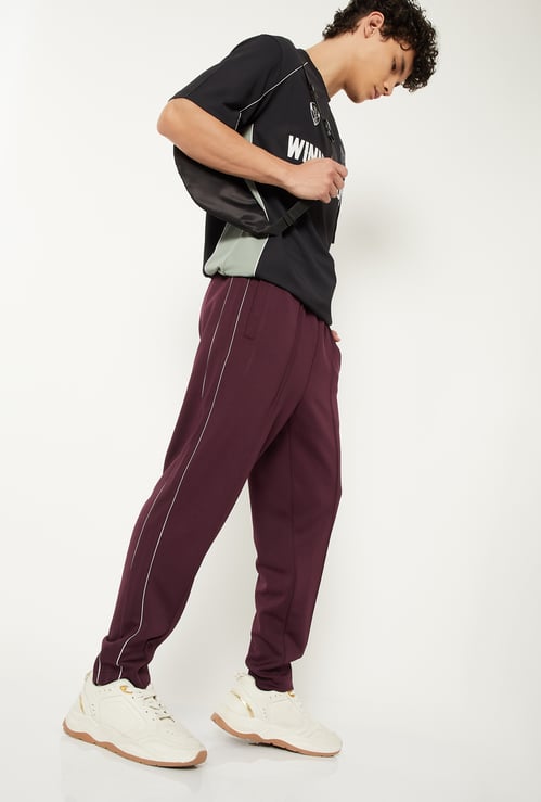 Men Side Stripes Track Pants
