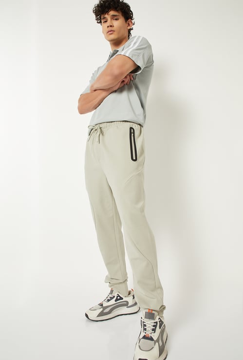 Men Solid Athleisure Joggers