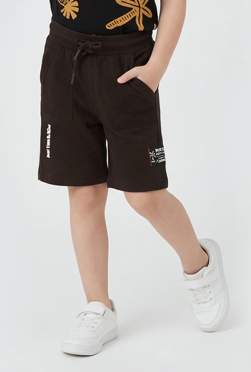 Boys Ribbed Shorts